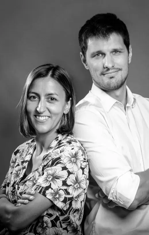 Sophie Blanc et Laurent Cadet, architectes associés de l’agence