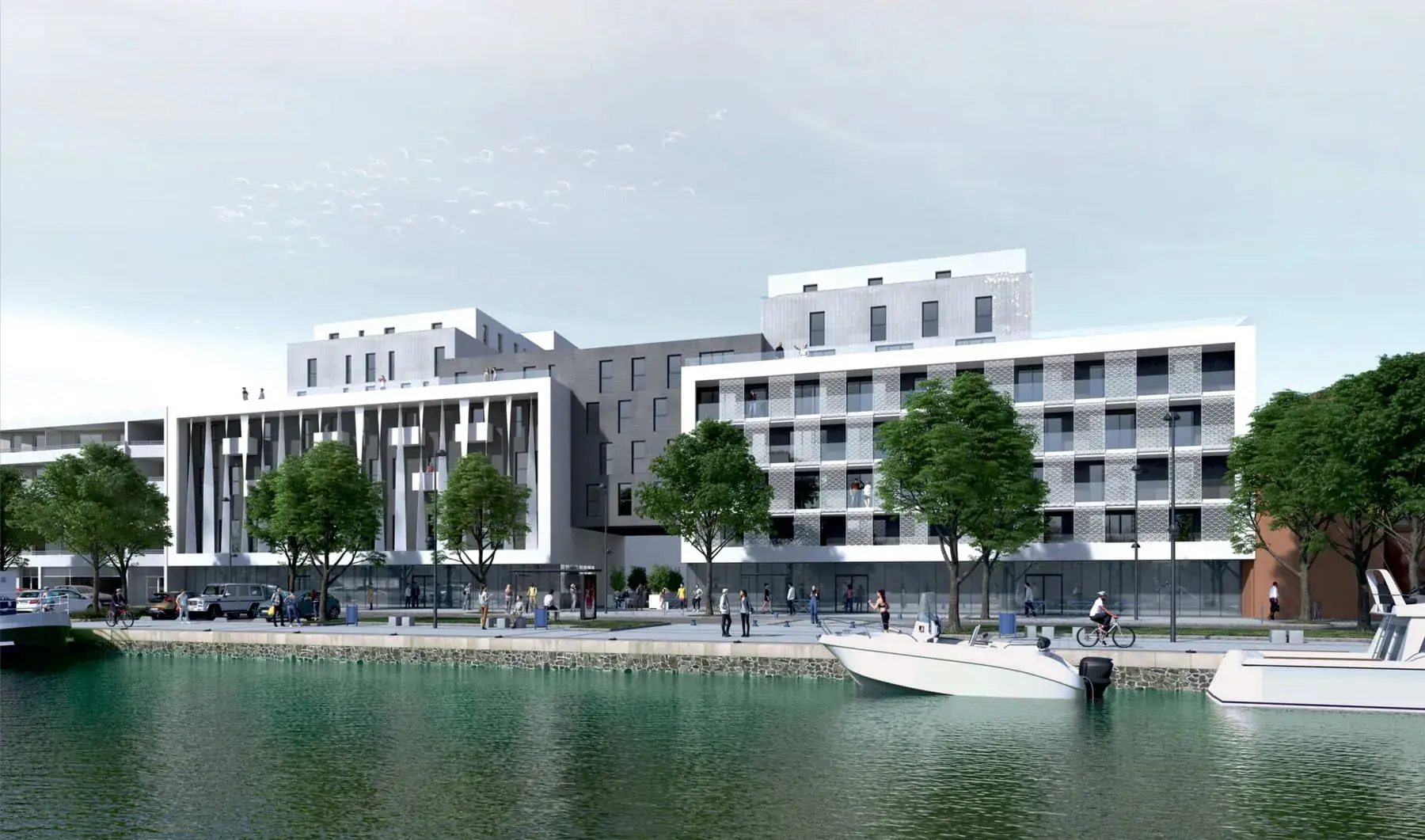 Résidence Quai du Port Neuf, Béziers (34) — photographie 1
