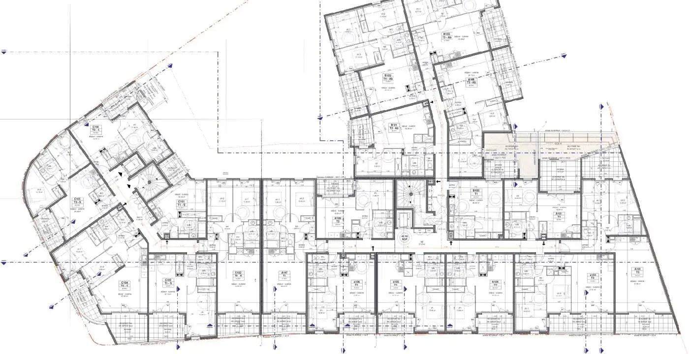 Résidence EDEN, Castelnau-le-Lez (34) — plan