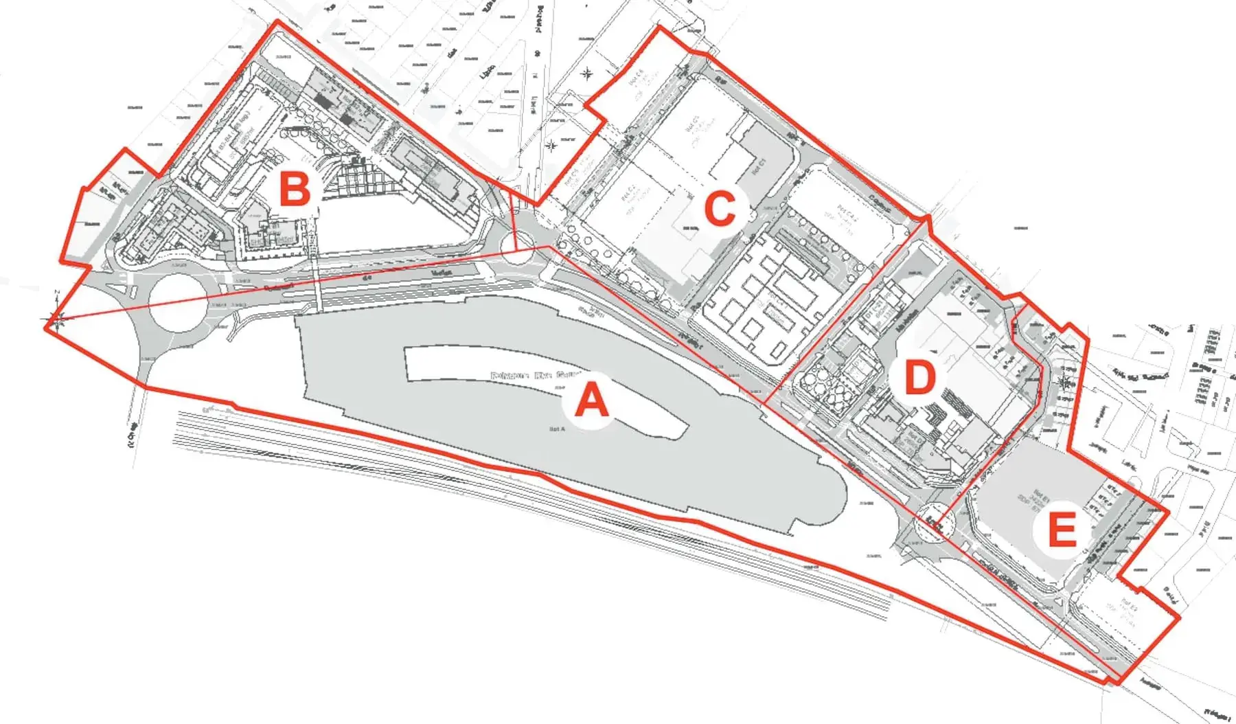 ZAC de l’Hours, Béziers (34) — plan